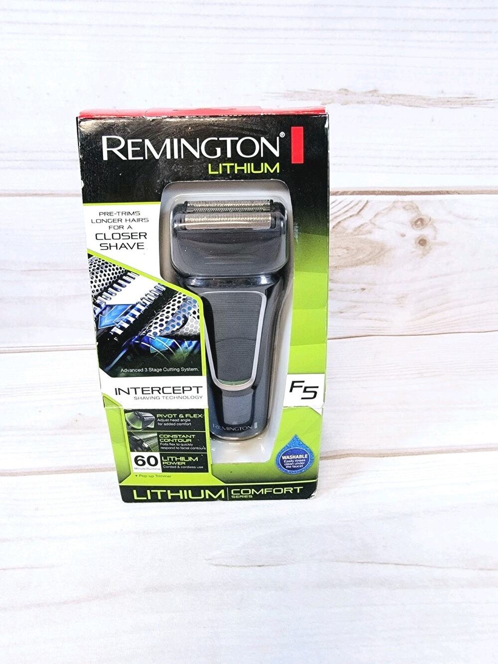 Remington F5 PF7500 Comfort Series Lithium Razor Tested